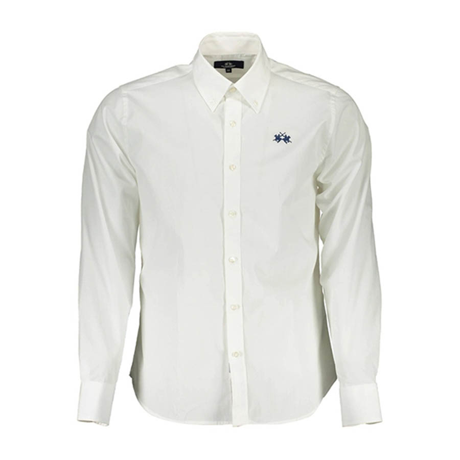 Áo Sơ Mi Nam La Martina XMC006-OX014_BIANCO Màu Trắng Size M - Duy Hoang