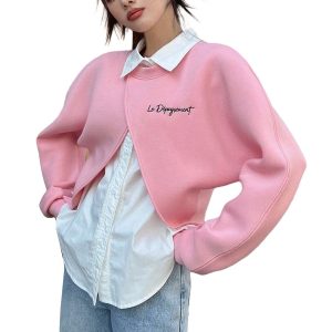 Áo Sơ Mi Nữ Le Dépaysement Paris Màu Hồng Size S - Duy Hoang