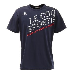 Áo Thun Nam Le Coq Sportif Men's T Shirt QMMPJA13XB Màu Xanh Navy - Duy Hoang