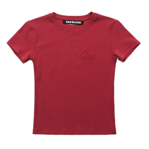 Áo Thun Nữ Badblood Beyond Soft Short Sleeve - Red W-TEE24-082 Tshirt Màu Đỏ Size S - Duy Hoang