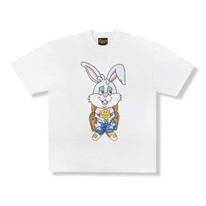 Áo Thun Unisex Drew House Bunny SS T-Shirt White Màu Trắng - Duy Hoang