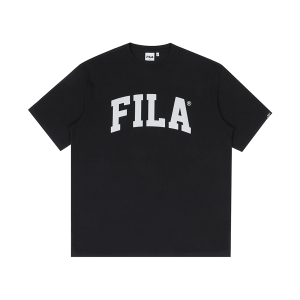 Áo Thun Unisex Fila New Prep Arch Logo Màu Đen - Duy Hoang