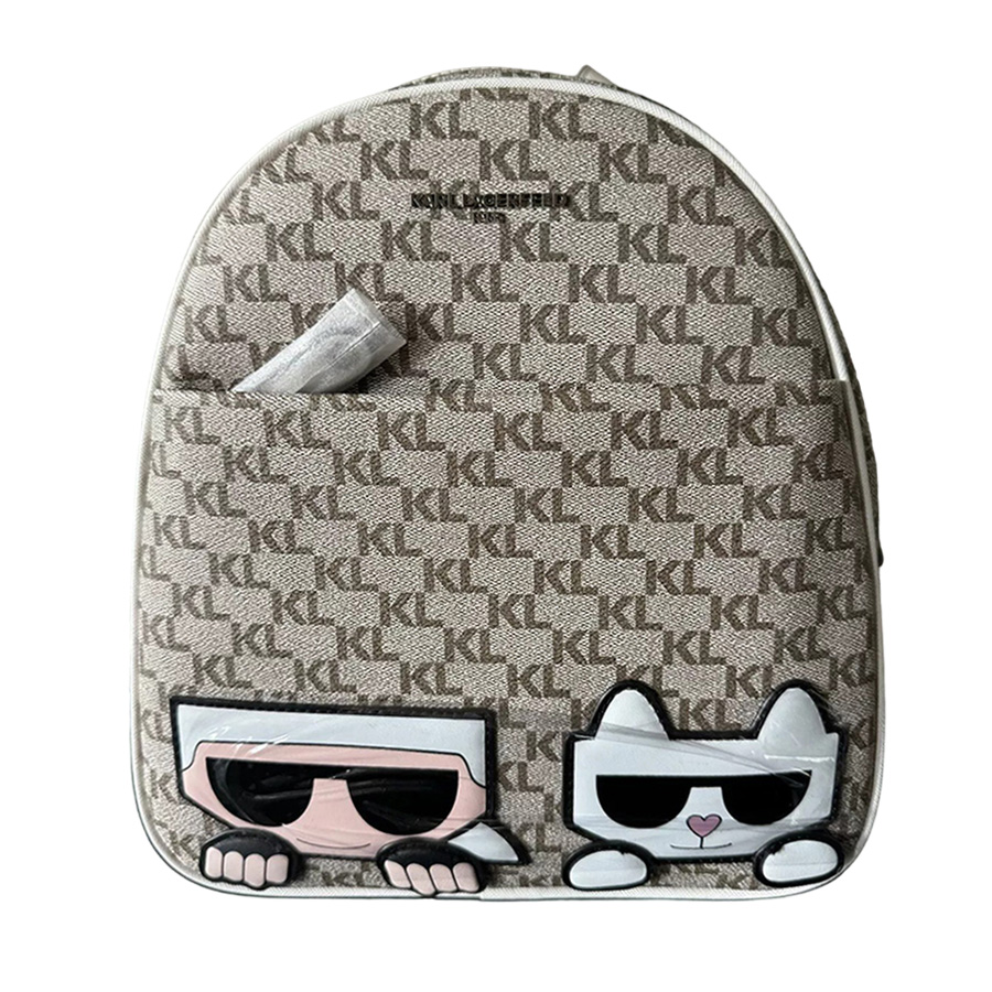 Balo Karl Lagerfeld Paris Backpack Kem Nâu - Duy Hoang