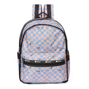 Balo LeSportsac Route Backpack LeSportsac X Douya Blue/ Orange Màu Xanh - Cam - Duy Hoang