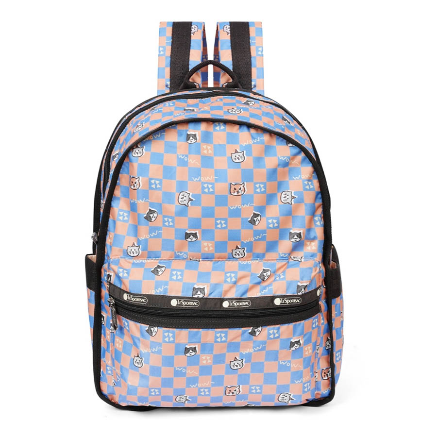 Balo LeSportsac Route Backpack LeSportsac X Douya Blue/ Orange Màu Xanh - Cam - Duy Hoang