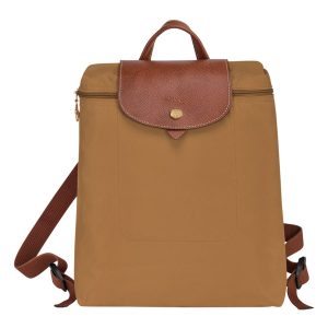 Balo Nữ Longchamp Le Pliage Original M Backpack L1699089P86 Fawn Màu Nâu - Duy Hoang