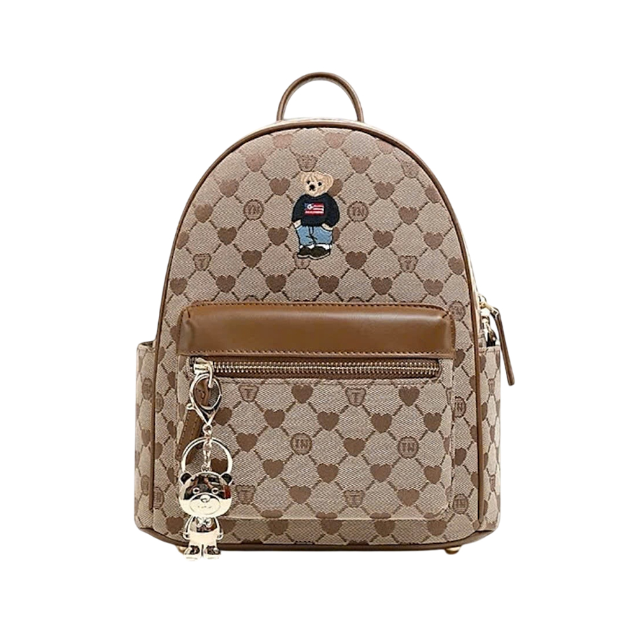Balo Unisex Guoo Bear GU1275 M Màu Nâu - Duy Hoang