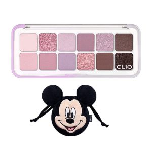 Bảng Phấn Mắt 12 Ô Clio Pro Eye Palette Air Limited 105 Deoksugung Stone Wall Road + Tặng Kèm Túi Mickey - Duy Hoang
