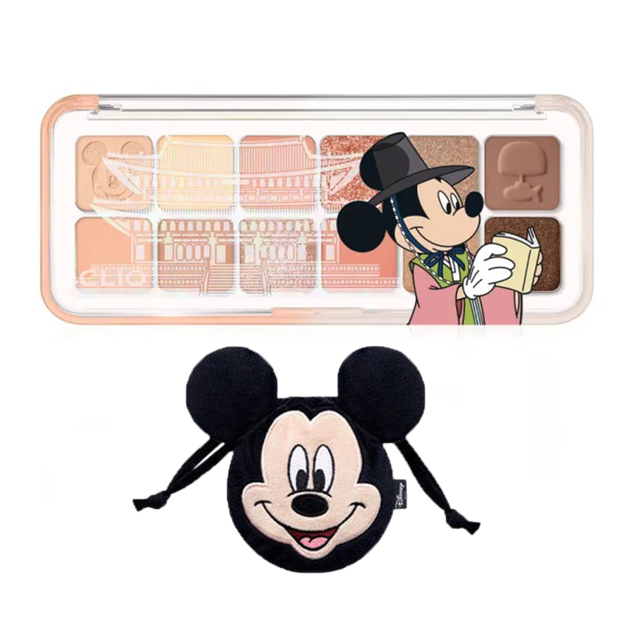 Bảng Phấn Mắt 12 Ô Clio Pro Eye Palette Air Limited 106 Gyeongbokgung Stroll + Tặng Kèm Túi Mickey - Duy Hoang