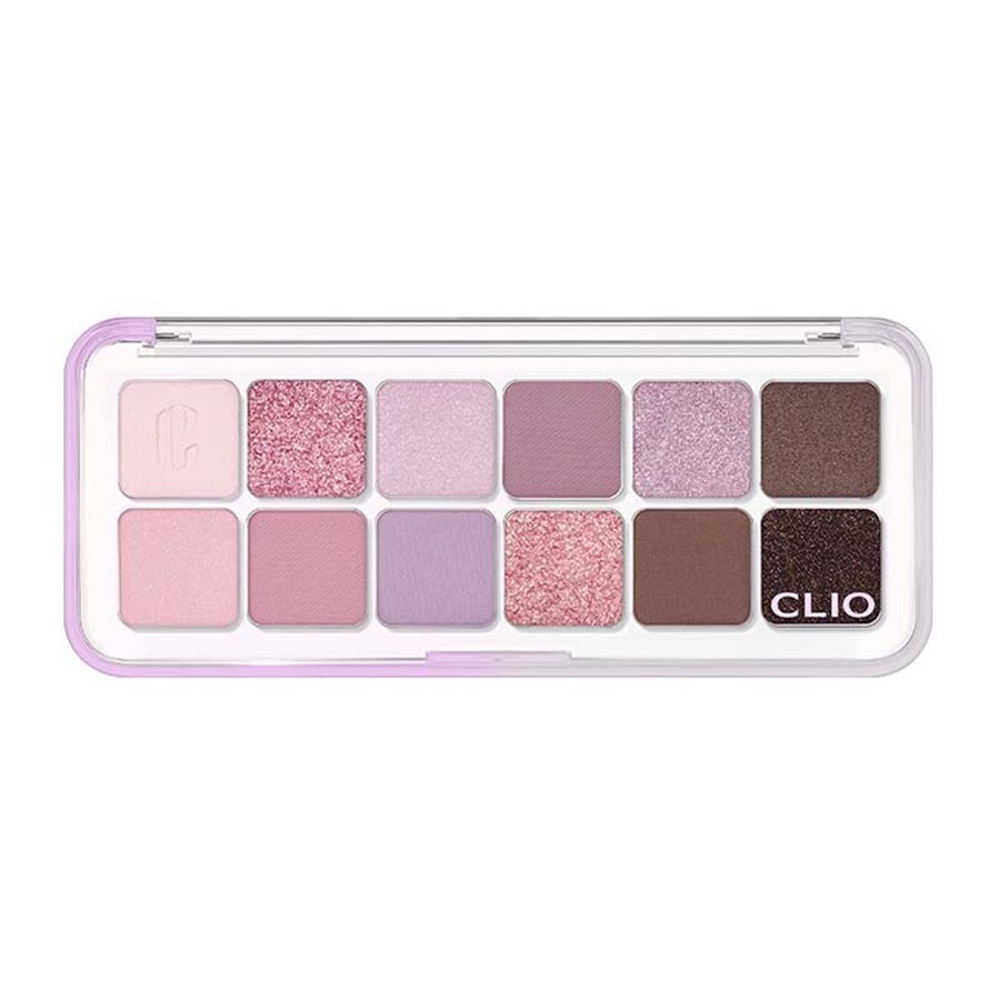 Bảng Phấn Mắt 12 Ô Clio Pro Eye Palette Air Tone 105 Deoksugung Stone Wall Road - Duy Hoang