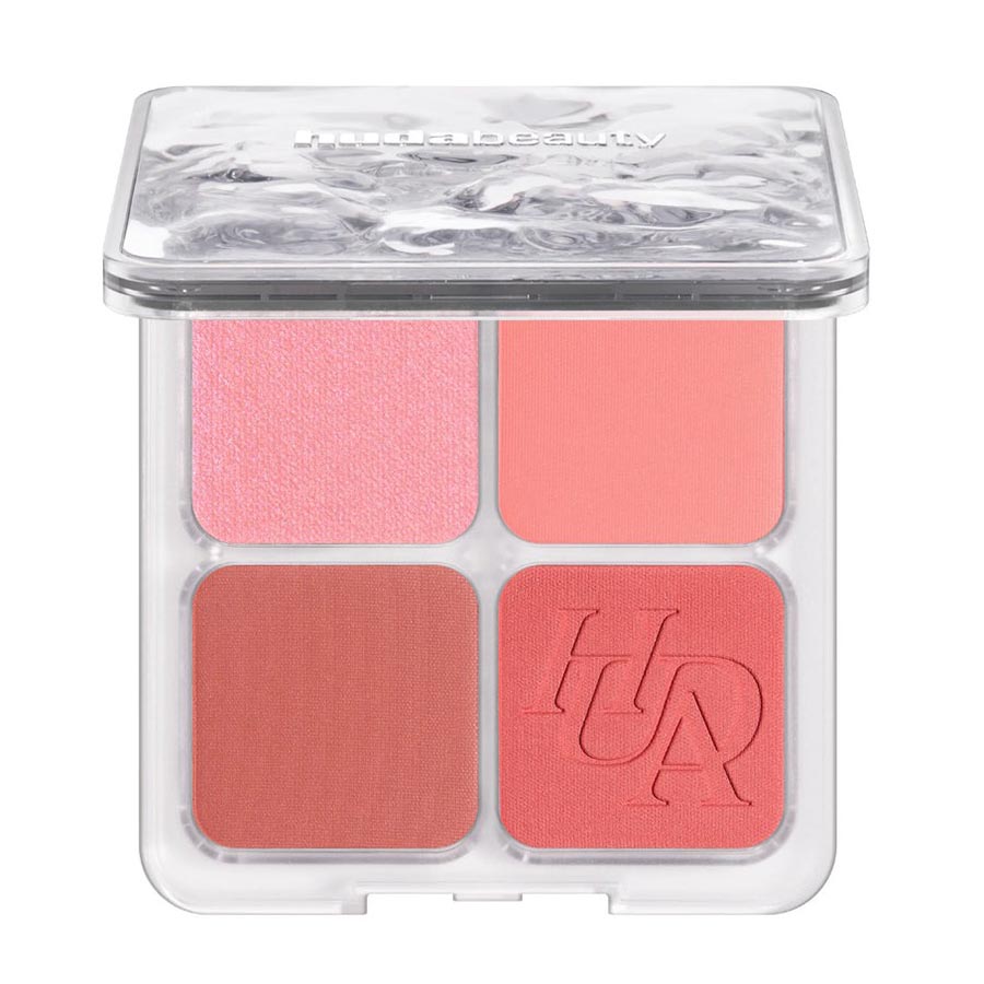 Bảng Phấn Mắt Huda Beauty Blush Filter Blurring Blushlighters Palette Toasty Peach - Duy Hoang