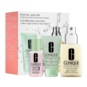 Bộ Chăm Sóc Da Dành Cho Da Dầu Clinique Great Skin, Great Deal Set for Combination Oily Skin - Duy Hoang