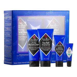 Bộ Chăm Sóc Da Dành Cho Nam Jack Black Skin Saviors Set 4 Món - Duy Hoang