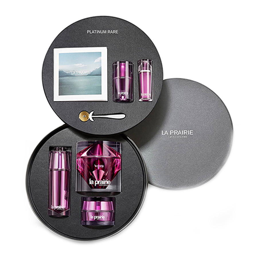 Bộ Chăm Sóc Da La Prairie Platinum Rare Luxury Ritual 5 Món - Duy Hoang