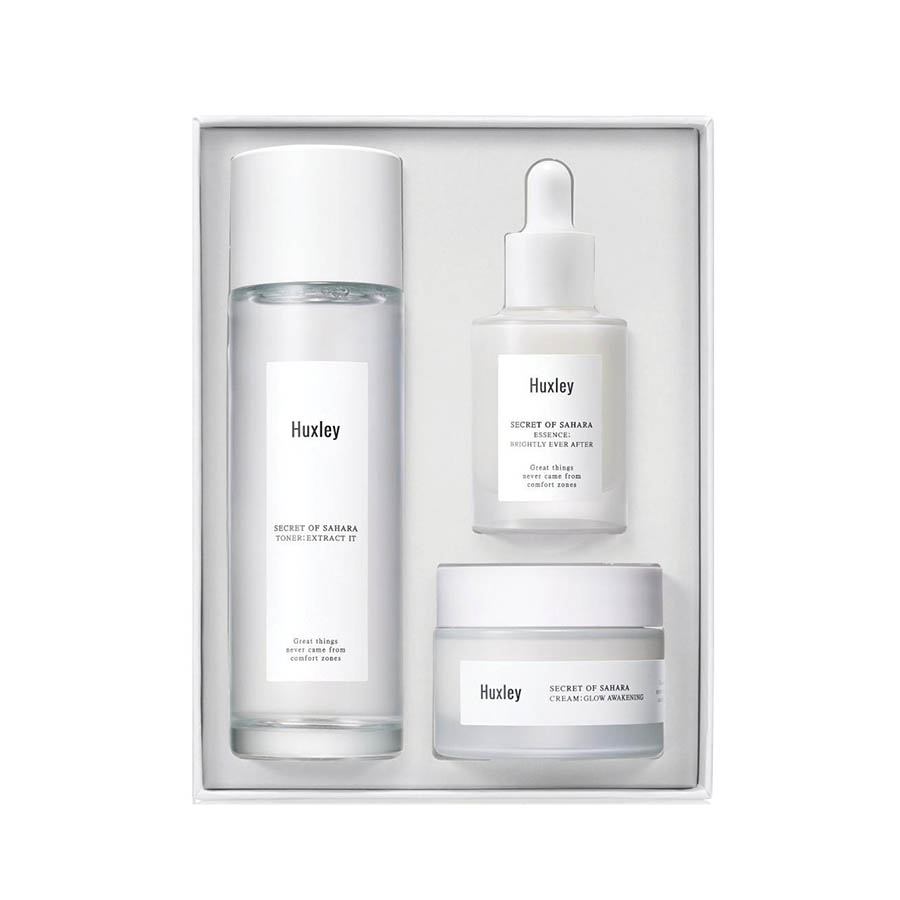 Bộ Dưỡng Da Huxley Brightening Care Trio 3 Món - Duy Hoang