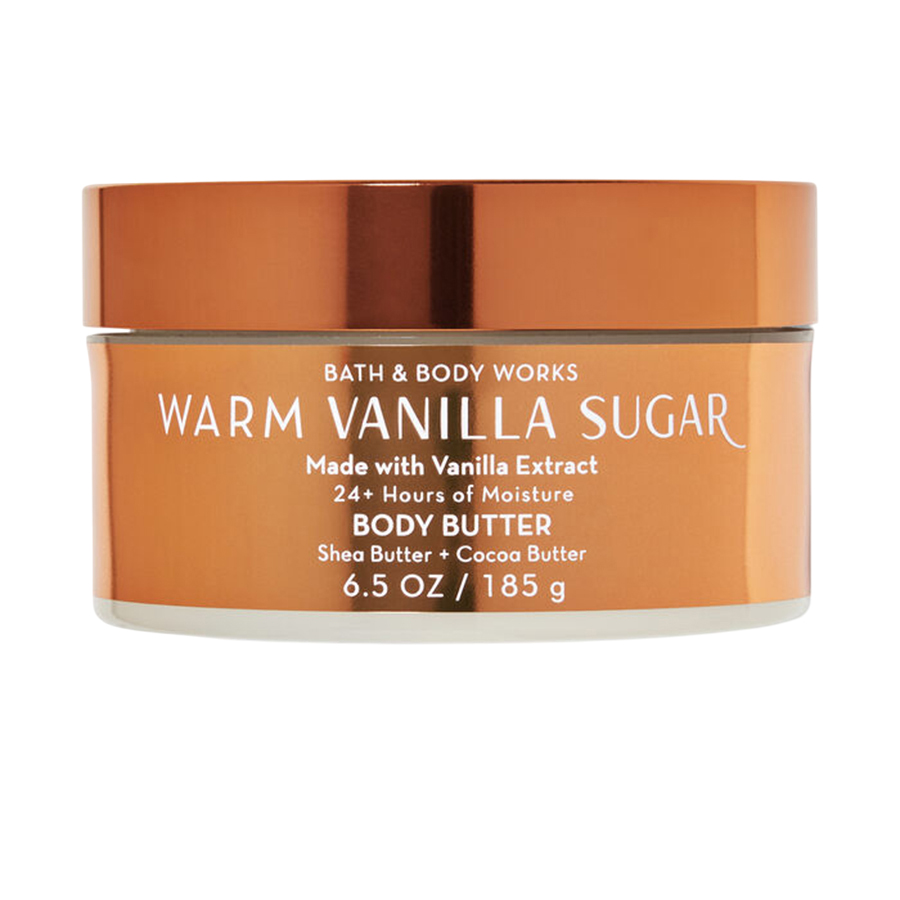 Bơ Dưỡng Thể Bath & Body Works Whipped Body Butter Warm Vanilla Sugar 185g - Duy Hoang