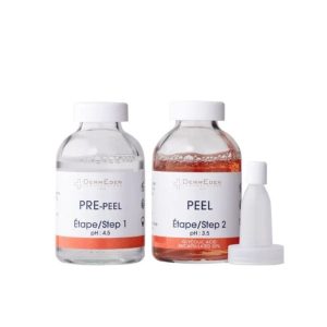Bộ Peel Da Hỗ Trợ Làm Sáng Da, Mờ Đốm Nâu DermEden Advanced Peel Encapsulated Glycolic Acid 20% - Duy Hoang