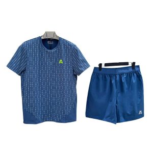 Bộ Thể Thao Pickeball/Tenis Montirex MTX Run Tempo Màu Xanh Size S (Form Âu) - Duy Hoang