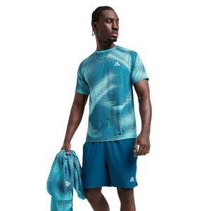 Bộ Thể Thao Pickeball/Tenis Montirex Peak Print Màu Xanh Size S (Form Âu) - Duy Hoang
