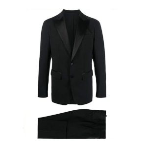 Bộ Vest Nam Dsquared2 Tailored Single-Breasted Suit Màu Đen Size 44 - Duy Hoang