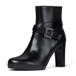 Boots Nữ Geox D ANNYA H.E SMO.LEA Màu Đen Size 35 - Duy Hoang