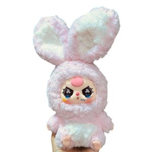 Búp Bê Baby Three Chinese Zodiac Plush Doll Blind Box Mặt Dâu Màu Hồng - Duy Hoang