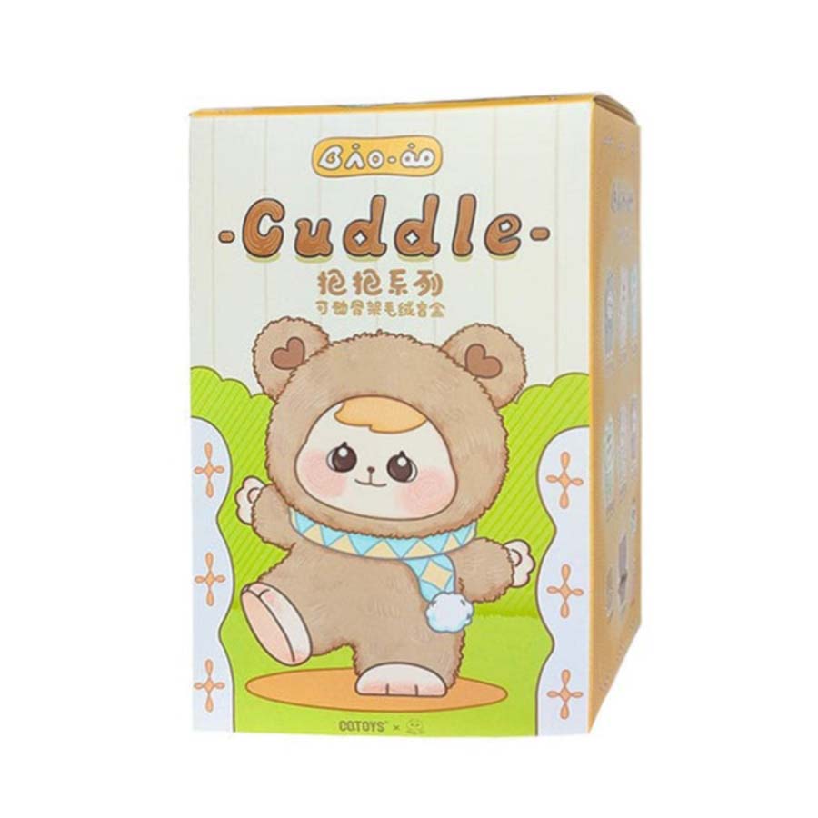 Móc Khóa CQTOYS Bao-ao Cuddle Series Plush Dolls Unopened Blind Box Màu Hồng - Duy Hoang
