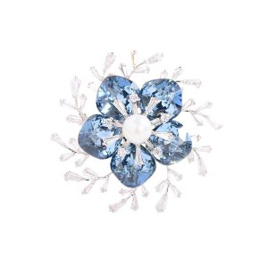 Cài Áo Nữ Meri Radiant Blue BR885 Màu Xanh Blue - Duy Hoang