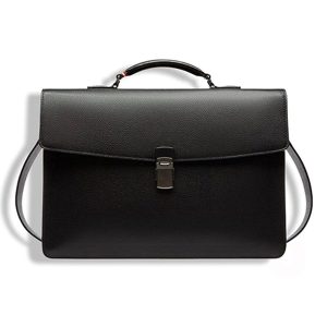Cặp Xách Tay Bally Leather Galberg For Men Lyst Màu Đen - Duy Hoang