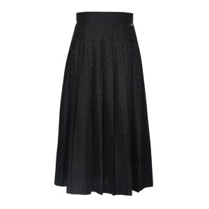 Chân Váy Nữ Chester Charles With Logo In Black CW602IL0457B0 Màu Đen Size S - Duy Hoang