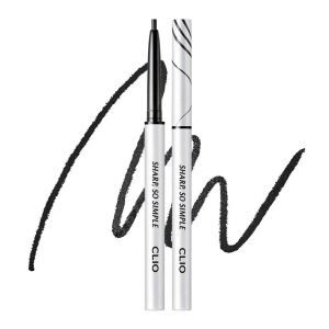 Chì Kẻ Viền Mắt Clio Sharp So Simple Waterproof Pencil Liner Tone 1 Màu Đen 0.14g - Duy Hoang