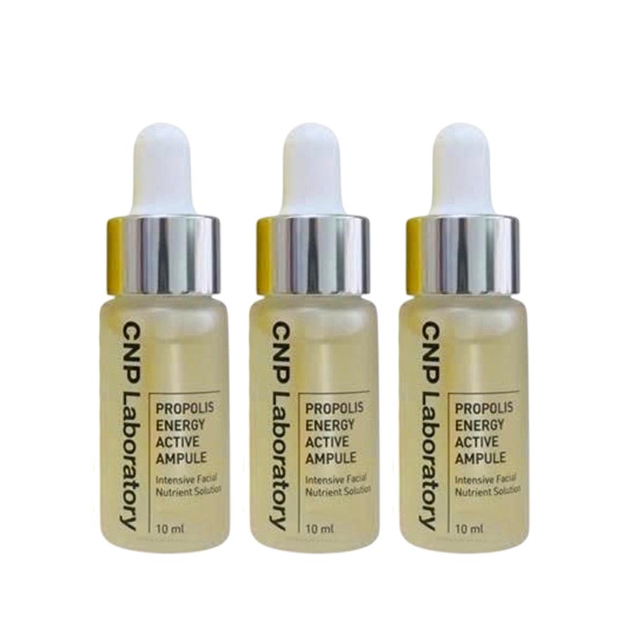 Combo 3 Chai Tinh Chất Keo Ong Hỗ Trợ Phục Hồi Da CNP Laboratory Propolis Energy Active Ampule (3 x 10ml) - Duy Hoang