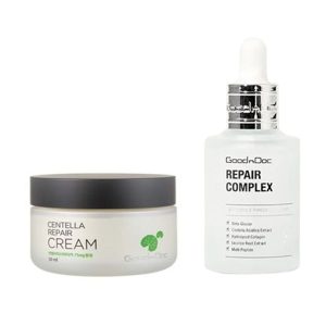 Combo Kem Dưỡng Goodndoc Centella Repair Và Serum Repair Complex (50ml + 30ml) - Duy Hoang