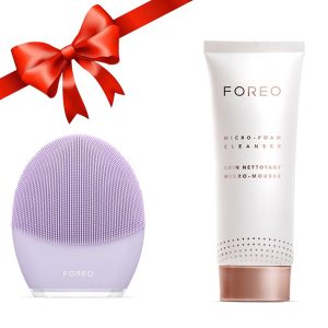 Combo Máy Rửa Mặt Foreo Luna 3 Tím + Sữa Rửa Mặt Foreo Micro-Foam Cleanser 100ml - Duy Hoang