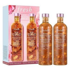 Set Nước Hoa Hồng Cấp Ẩm Fresh Rose Deep Hydration Facial Toner 250ml x 2 - Duy Hoang
