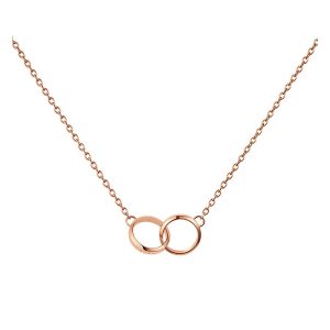 Dây Chuyền Daniel Wellington Elan Unity Necklace RG Daniel Wellington DW00400166 Màu Vàng Hồng - Duy Hoang
