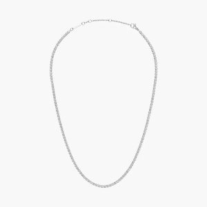 Dây Chuyền Nữ Daniel Wellington Classic Tennis Necklace DW00400389 Màu Bạc - Duy Hoang