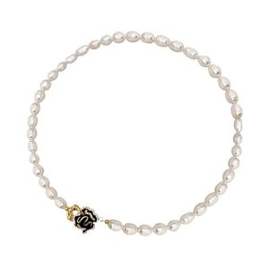 Dây Chuyền Nữ Jessica Pearl Night Bloom JN8 Màu Trắng Ngà - Duy Hoang