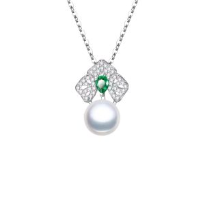 Dây Chuyền Nữ Kya Jewel Forest Bloom Pearl JSN4 Màu Bạc - Duy Hoang