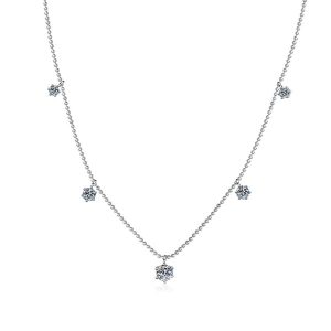 Dây Chuyền Nữ Lili Jewelry Chuỗi Đá Mylan LILI_099480 Màu Bạc - Duy Hoang