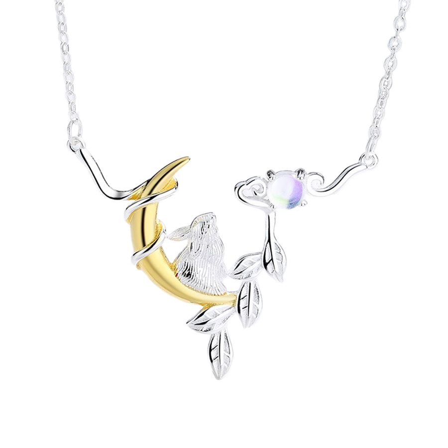 Dây Chuyền Nữ Lili Jewelry Đính Đá CZ Ngôi Sao 5 Cánh Super Star LILI_535582 Màu Bạc - Duy Hoang