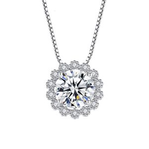 Dây Chuyền Nữ Lili Jewelry Bông Tuyết Sarahi LILI_099238 Màu Bạc - Duy Hoang