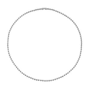 Dây Chuyền Unisex Lili Jewelry Bạc Thái Dạng Hạt Bi Tròn Hot Trend Bản 3mm LILI_637424 Màu Bạc Size 40 - Duy Hoang