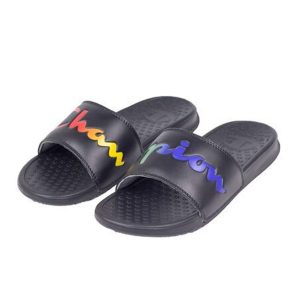 Dép Champion Black Màu Đen Chữ Màu Cho Nam Size 42.5 - Duy Hoang