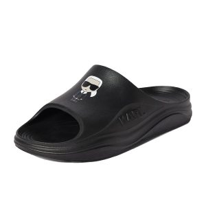 Dép Karl Lagerfeld Skoona Karl Ikonic Slide KL85030 Màu Đen Size 39 - Duy Hoang