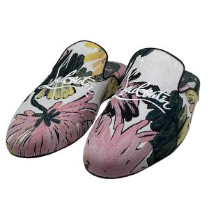 Dép Nam Christian Louboutin Coolito Flower Print Slipper Phối Màu - Duy Hoang