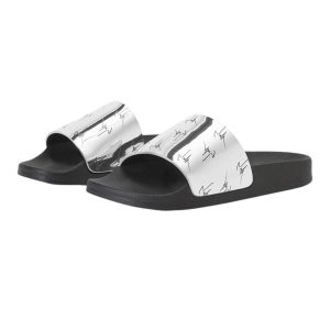 Dép Nam Giuseppe Zanotti Slide RU00116H04 Màu Bạc Size 39 - Duy Hoang