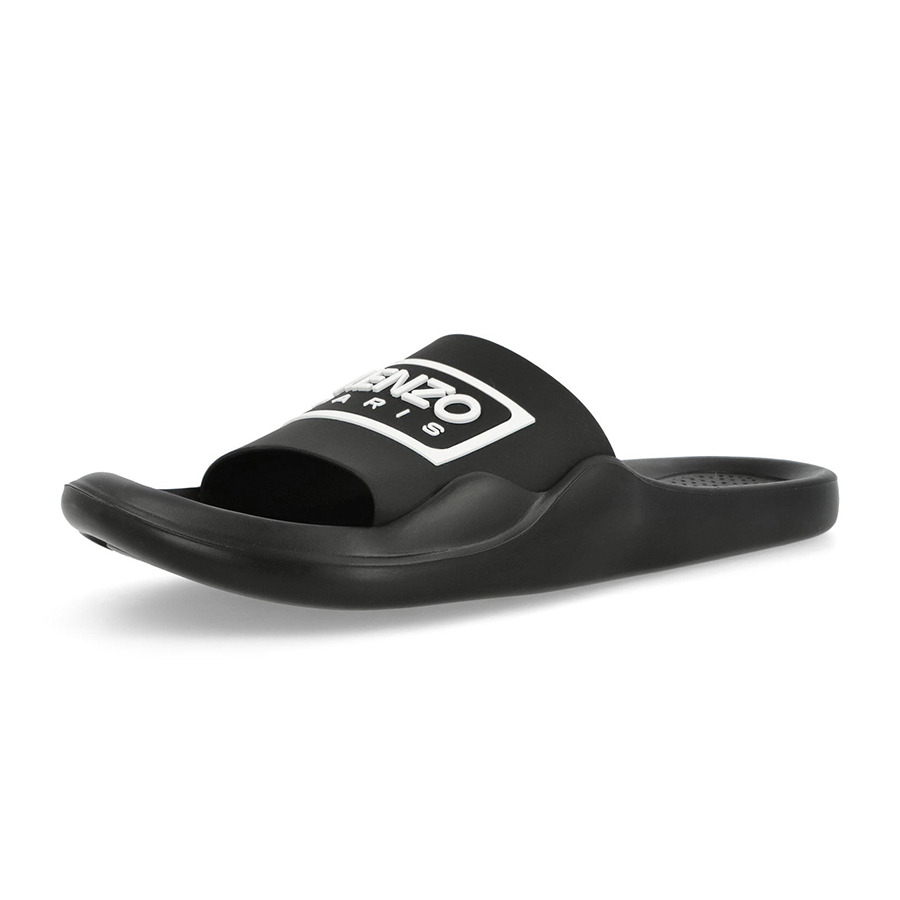 Dép Nam Kenzo Pool Mules Logo Slides FE55MU110P5099 Màu Đen Size 42 - Duy Hoang