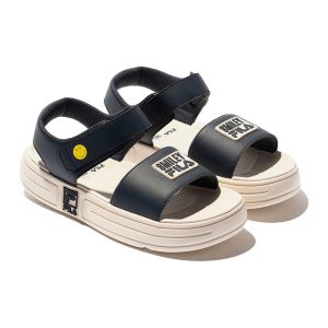 Dép Sandal Fila Funky Tennis 1998 Sd X Smiley 1SM02583F-400 Màu Đen - Duy Hoang