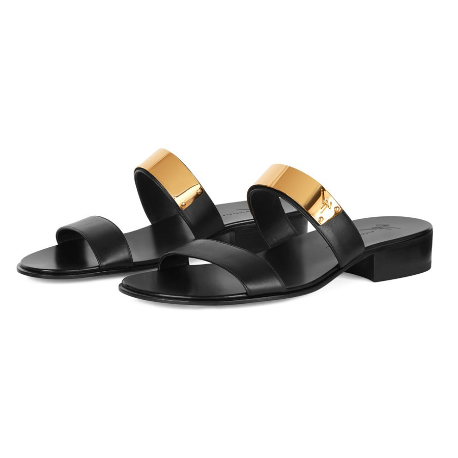Dép Sandal Nam Giuseppe Zanotti EU10035001 Màu Đen Size 41 - Duy Hoang